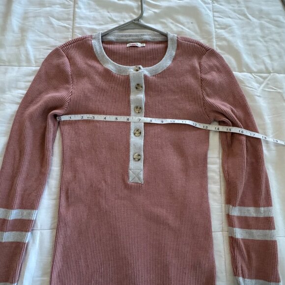 Faherty Mikki Henley Cotton Cashmere Blend - Picture 8 of 8